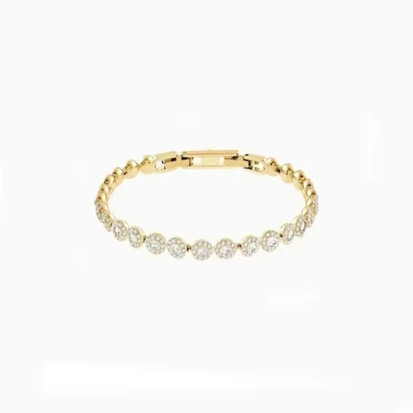 SALE❣️Gorgeous Swarovski Una Angelic Necklace Bracelet & Studs Set - Picture 4 of 12